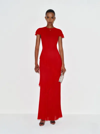 Reformation Camila Dress Red 2
