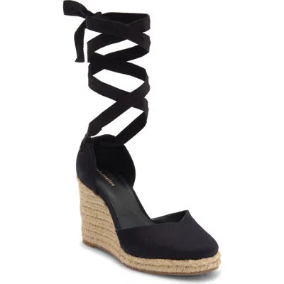 Reformation Camilla Lace Up Espadrille Wedge Sandal