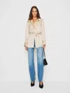 Reformation Camilla Silk Top In Neutral