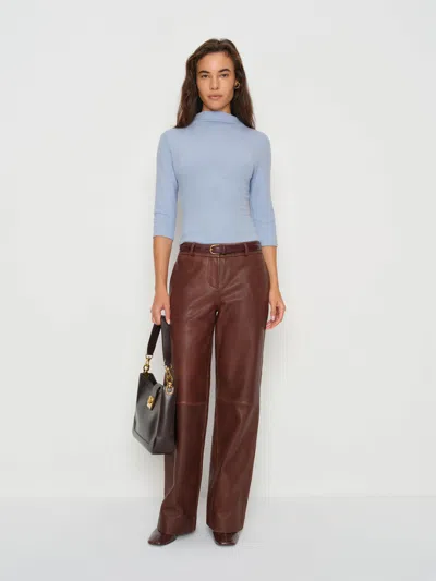 Reformation Camille Knit Top In Blue