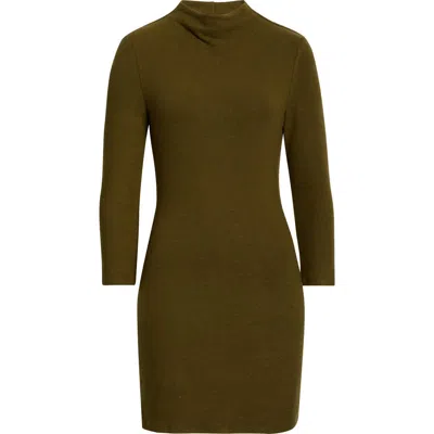 REFORMATION REFORMATION CAMILLE LONG SLEEVE SWEATER MINIDRESS