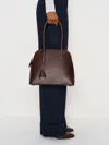 Reformation Camille Shoulder Bag In Brown