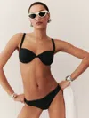 Reformation Campo Bikini Bottom In Black