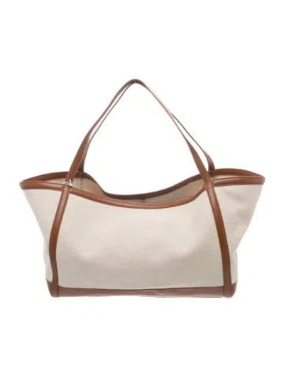 Pre-owned Reformation Canvas Tote W/ Tags In Neutrals