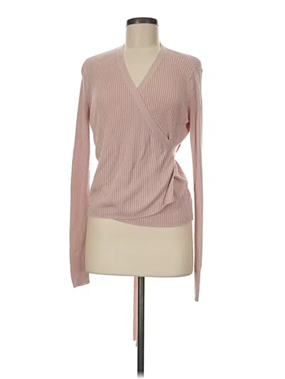 Pre-owned Reformation Cardigan Sweater In Pink