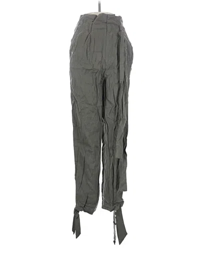 Pre-owned Reformation Cargo Pants In Gray