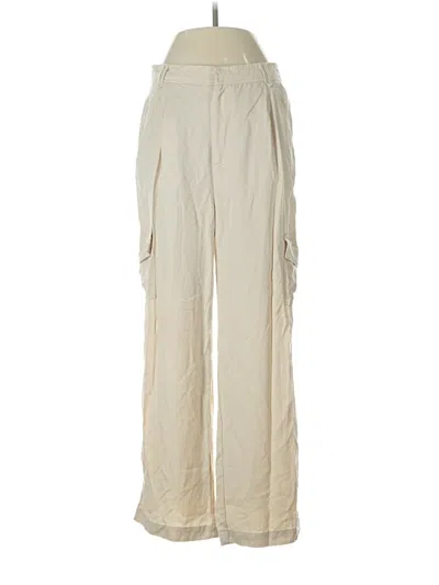 Pre-owned Reformation Cargo Pants In White