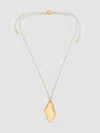 Reformation Carmel Necklace In Gold