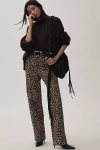 Reformation Cary High-rise Slouchy Straight-leg Jeans In Multicolor