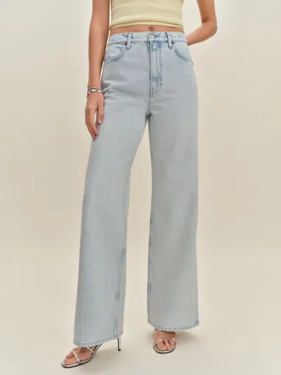 Reformation Cary High Rise Slouchy Wide Leg Jeans