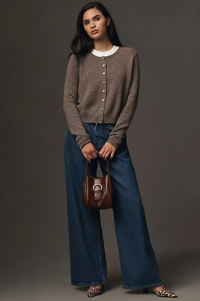 Reformation Cary Low-rise Slouchy Wide-leg Jeans In Blue