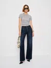 Reformation Cary Low Rise Slouchy Wide Leg Jeans In Blue