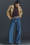 Reformation Cary Low-rise Wide-leg Jeans In Multi