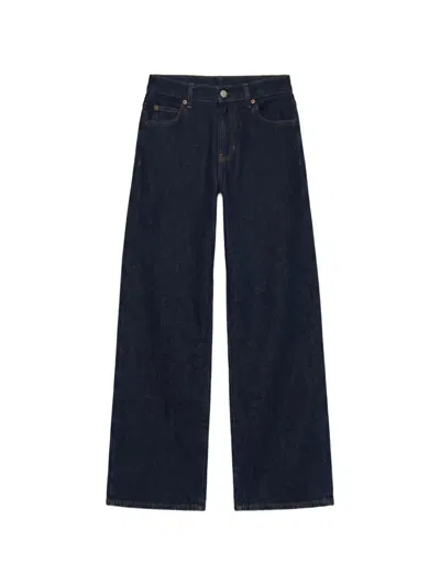 Reformation Cary Wide-leg Jeans In Blue