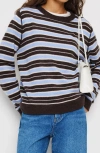 Reformation Cashmere Blend Sweater In Brown