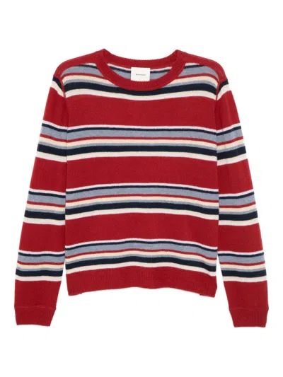 Reformation Cashmere Boyfriend Jumper In Multi