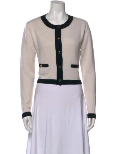 Pre-owned Reformation Cashmere Crew Neck Sweater