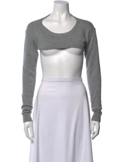 Pre-owned Reformation Cashmere Crew Neck Sweater In Black