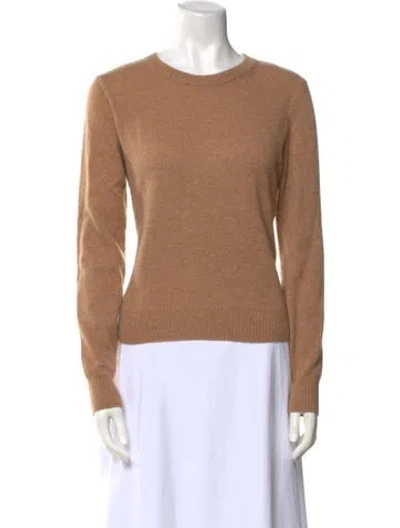 Pre-owned Reformation Cashmere Crew Neck Sweater In Neutral