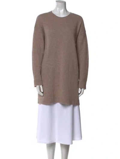 Pre-owned Reformation Cashmere Crew Neck Sweater In Neutral