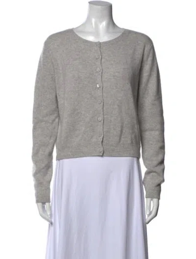 Pre-owned Reformation Cashmere Crew Neck Sweater In Neutral