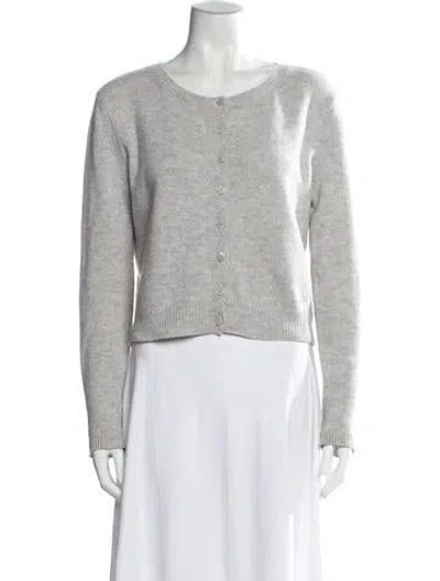 Pre-owned Reformation Cashmere Crew Neck Sweater In Neutral