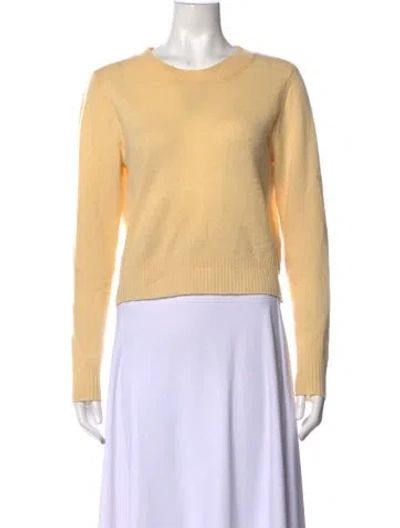 Pre-owned Reformation Cashmere Crew Neck Sweater In Neutrals