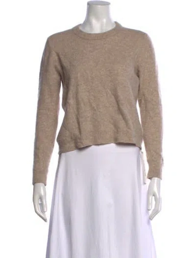 Pre-owned Reformation Cashmere Crew Neck Sweater In Neutrals