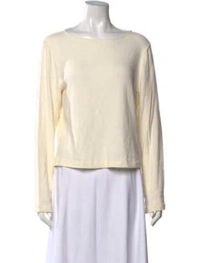 Pre-owned Reformation Cashmere Crew Neck Sweater In Neutrals