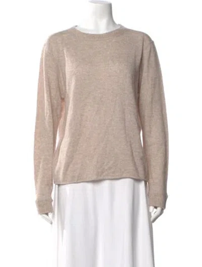 Pre-owned Reformation Cashmere Crew Neck Sweater W/ Tags In Neutral