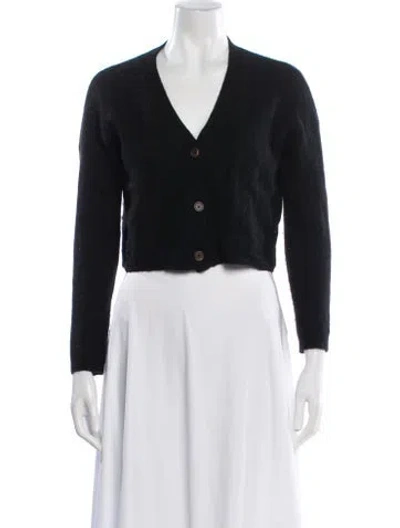 Pre-owned Reformation Cashmere Jacket In Black