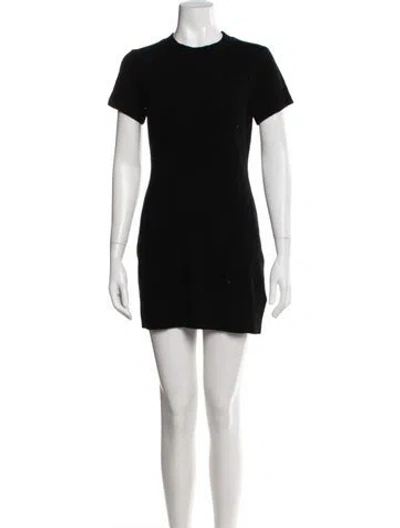 Pre-owned Reformation Cashmere Long Dress W/ Tags In Black