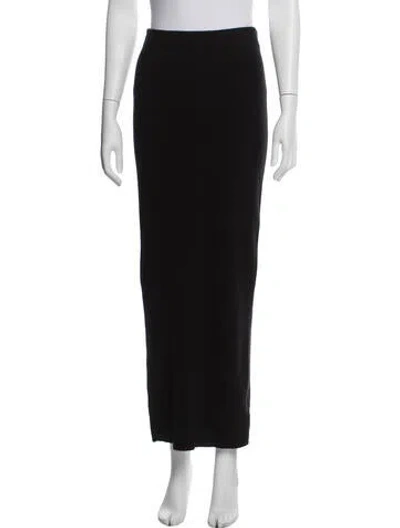 Pre-owned Reformation Cashmere Long Skirt In Blue