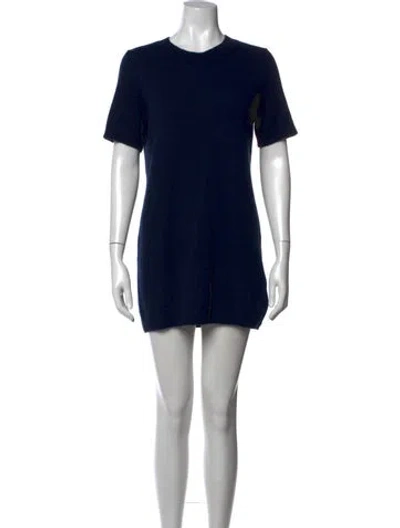 Pre-owned Reformation Cashmere Mini Dress W/ Tags In Black