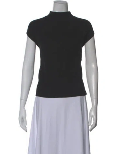 Pre-owned Reformation Cashmere Mock Neck Sweater W/ Tags In Gray