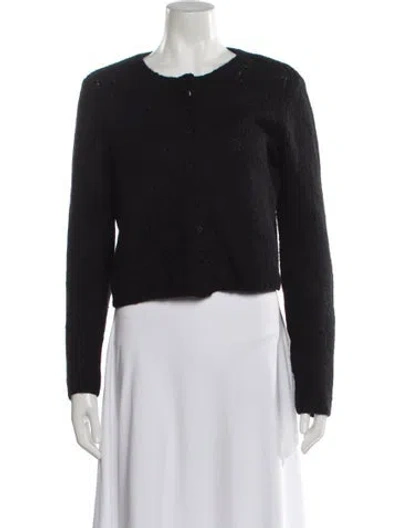 Pre-owned Reformation Cashmere Scoop Neck Sweater In Gray