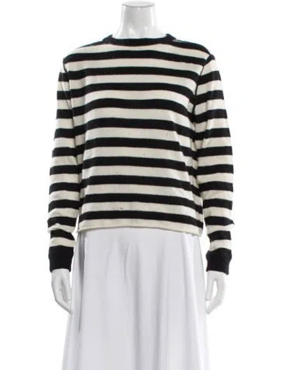 Pre-owned Reformation Cashmere Striped Sweater In Multi