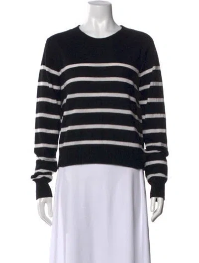 Pre-owned Reformation Cashmere Striped Sweater In Multi
