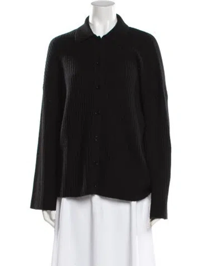 Pre-owned Reformation Cashmere Sweater In Black