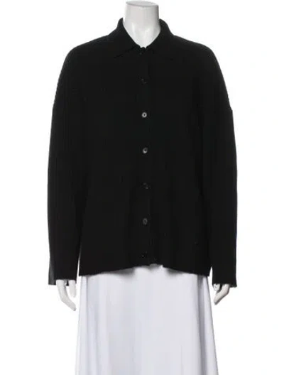 Pre-owned Reformation Cashmere Sweater In Black