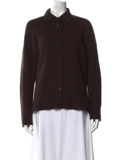 Pre-owned Reformation Cashmere Sweater In Brown