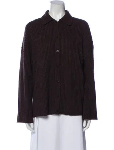 Pre-owned Reformation Cashmere Sweater In Brown