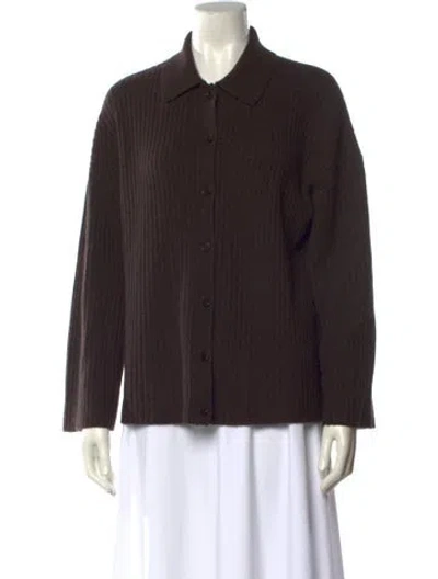 Pre-owned Reformation Cashmere Sweater In Brown