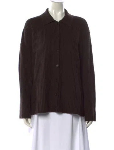 Pre-owned Reformation Cashmere Sweater In Brown