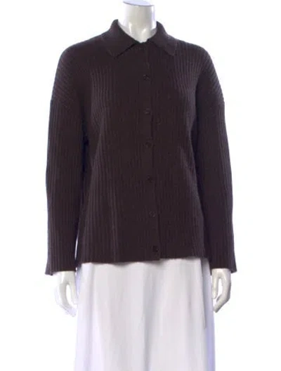 Pre-owned Reformation Cashmere Sweater In Brown