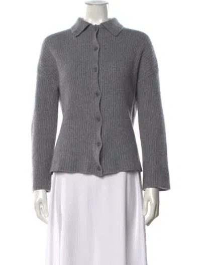 Pre-owned Reformation Cashmere Sweater In Gray