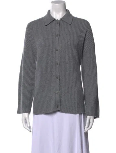 Pre-owned Reformation Cashmere Sweater In Grey