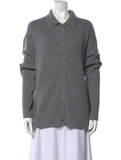 Pre-owned Reformation Cashmere Sweater In Grey