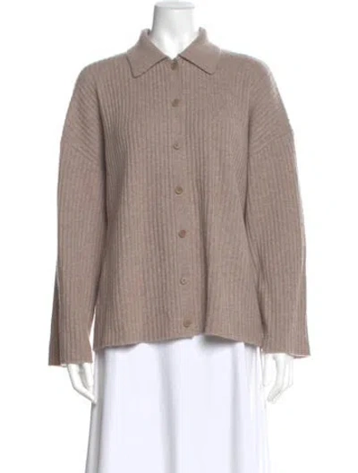 Pre-owned Reformation Cashmere Sweater In Neutral
