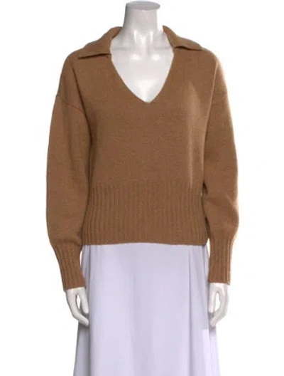 Pre-owned Reformation Cashmere Sweater In Neutral